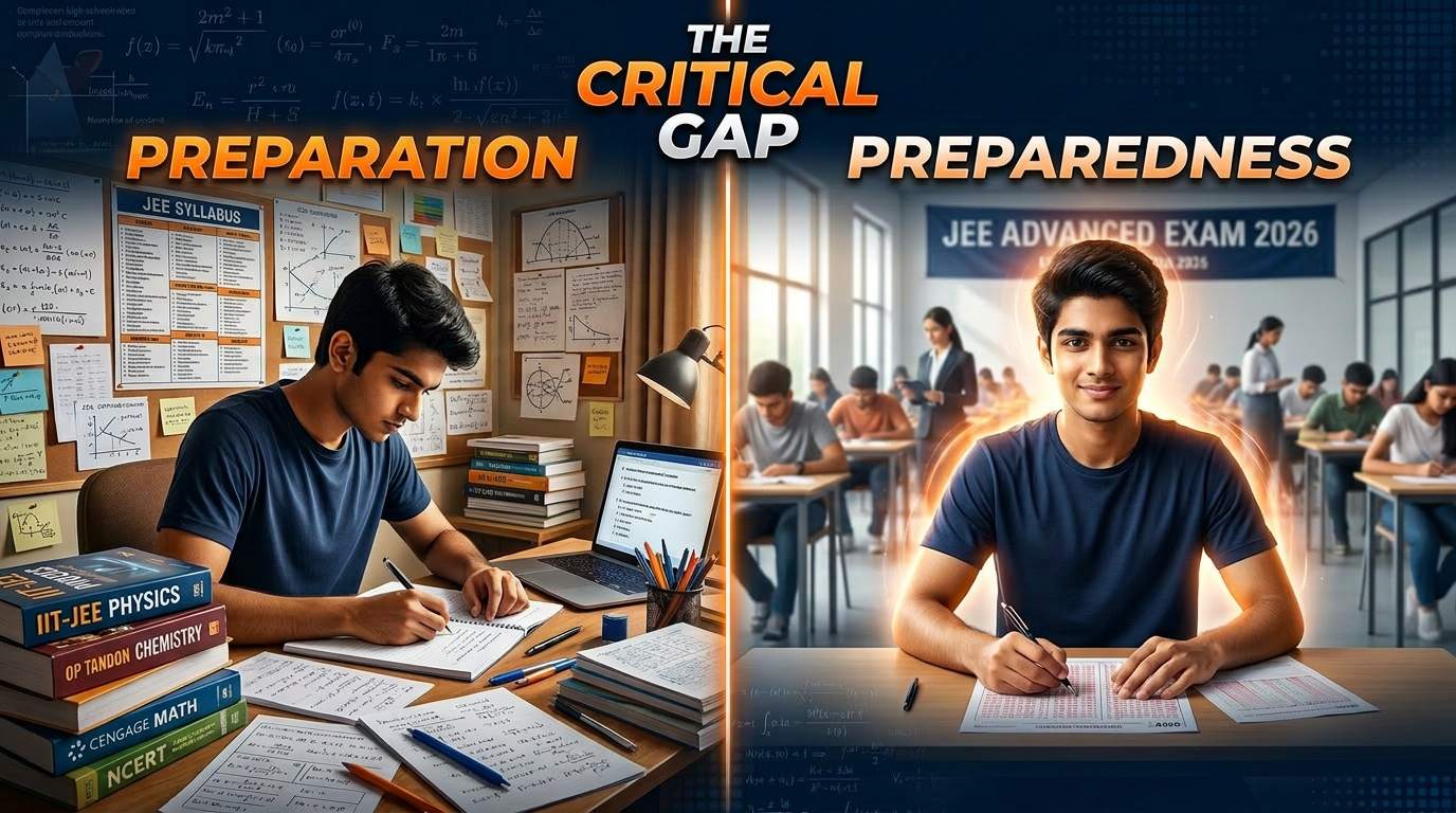 The Critical Gap: Why Preparation is Not Enough for JEE Success